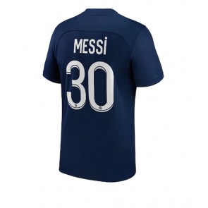 Paris Saint-Germain Lionel Messi #30 Hemmatröja 2022-23 Kortärmad